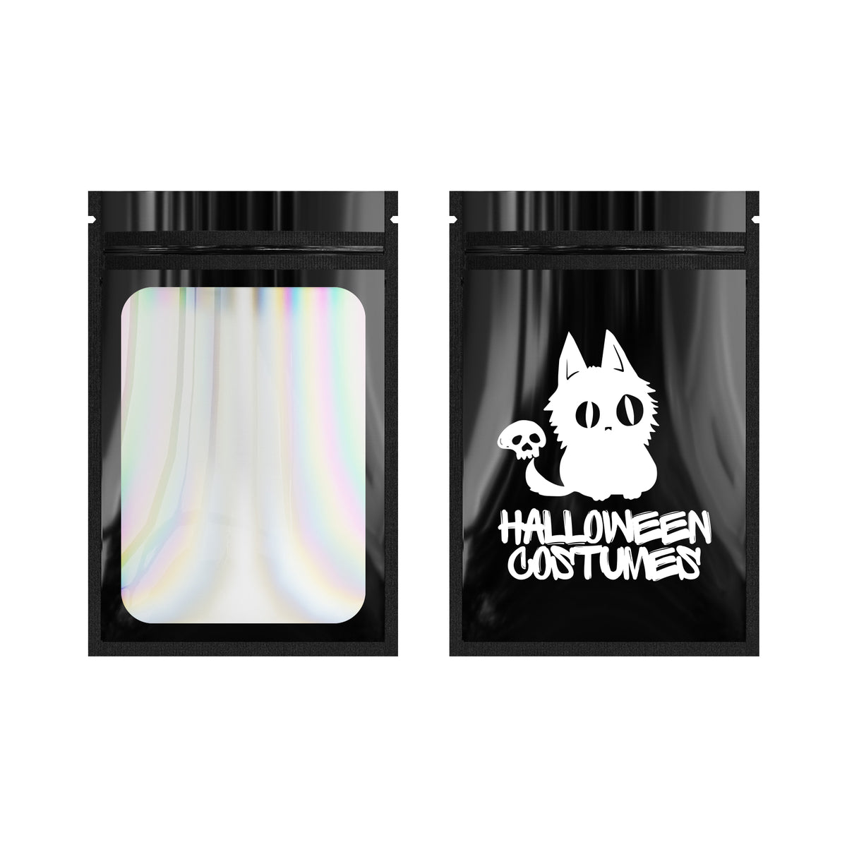 Pre-Designed Halloween Treat Bags – Spooky & Festive Packaging for Candy, Gifts, and Party Favors (Set of 50 - 100 Bags)