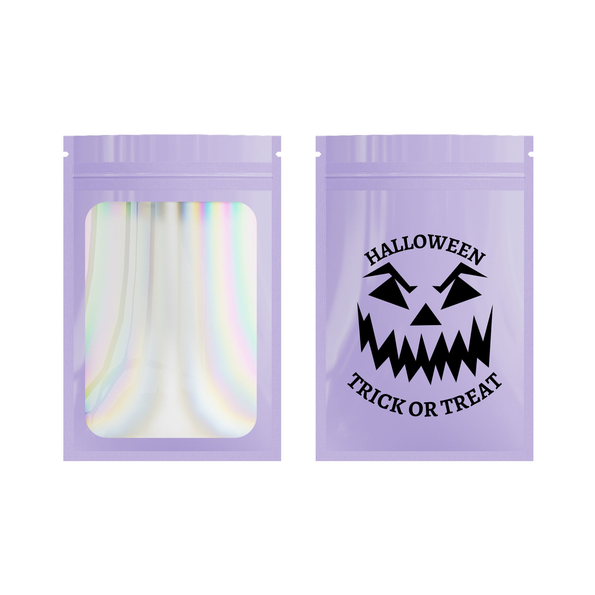 Pre-Designed Halloween Treat Bags – Spooky & Festive Packaging for Candy, Gifts, and Party Favors (Set of 50 - 100 Bags)