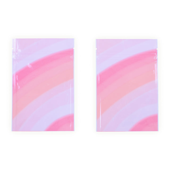 QQ Studio® Glossy Double-Sided Bubblegum Pink Ombre Gradient Mylar QuickQlick® Bags