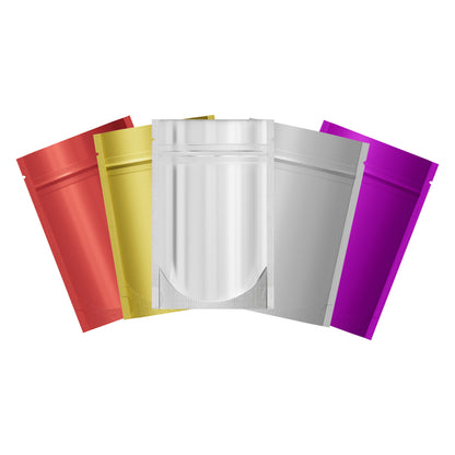 Single Side Matte Color Metallic Mylar Foil Stand Strong® Bags