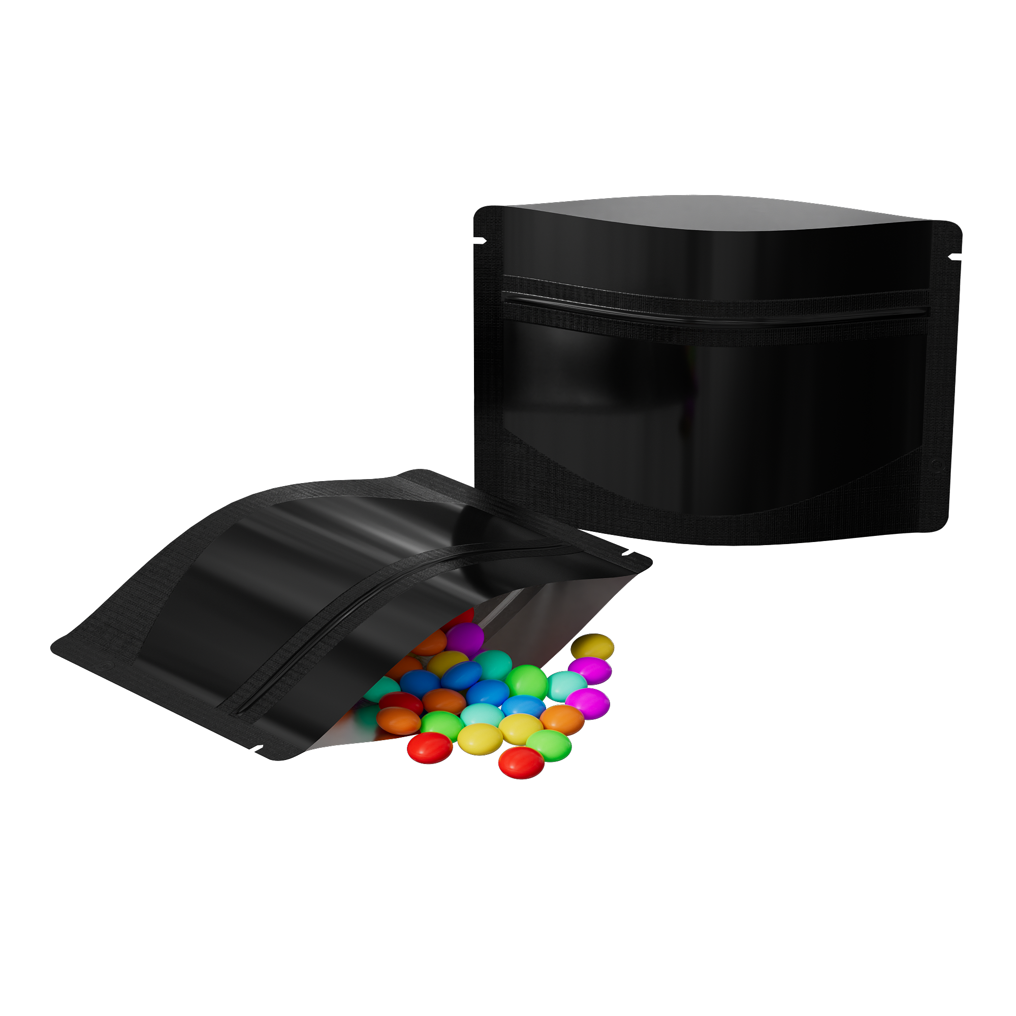 Glossy Horizontal Stand Strong® Bags with Rounded Corners