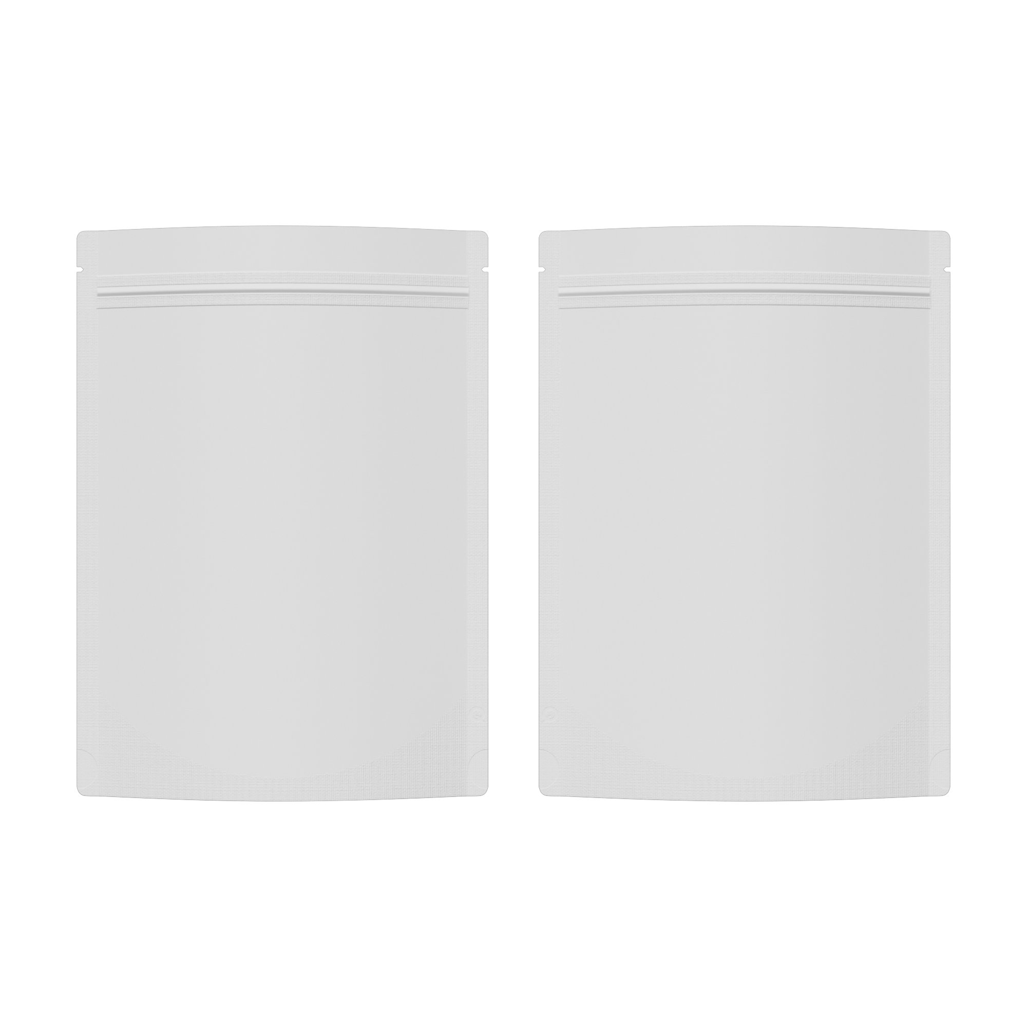 Matte Colored Smell Proof Metallized Mylar Foil Stand Strong® Packaging Bags