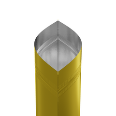 Matte Brass Gold Mylar Stand Strong® Bags with Rounded Corners