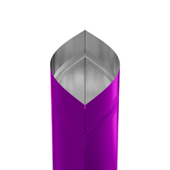 Matte Amythest Purple Mylar Stand Strong® Bags with Rounded Corners