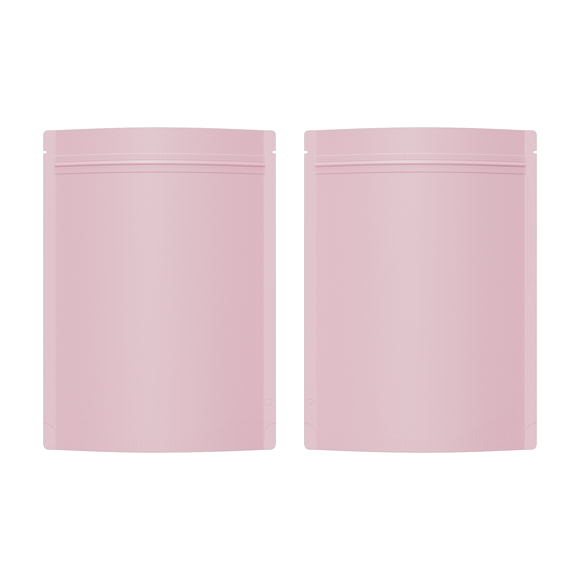 Double-Sided Matte Mylar Stand Strong® Bags with Rounded Corners