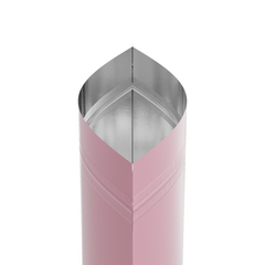 Matte Perfect Pink Mylar Stand Strong® Bags with Rounded Corners