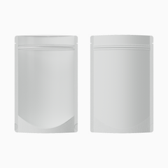 Matte Translucent Color Plastic Stand Strong® Bags with Rounded Corners