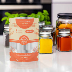 Customizable Matte Frosted Window Mylar Stand Up Zipper Seal Bags (Full Customization)