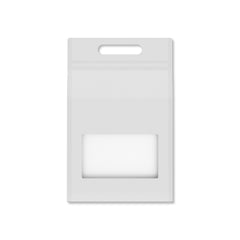 Customizable Smooth Matte Colored Side Gusset Stand Up Zipper Seal Bags with Die Cut Handles (Full Customization)