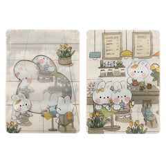 Matte Rabbit Café Designed Windowed Stand Strong® Bags