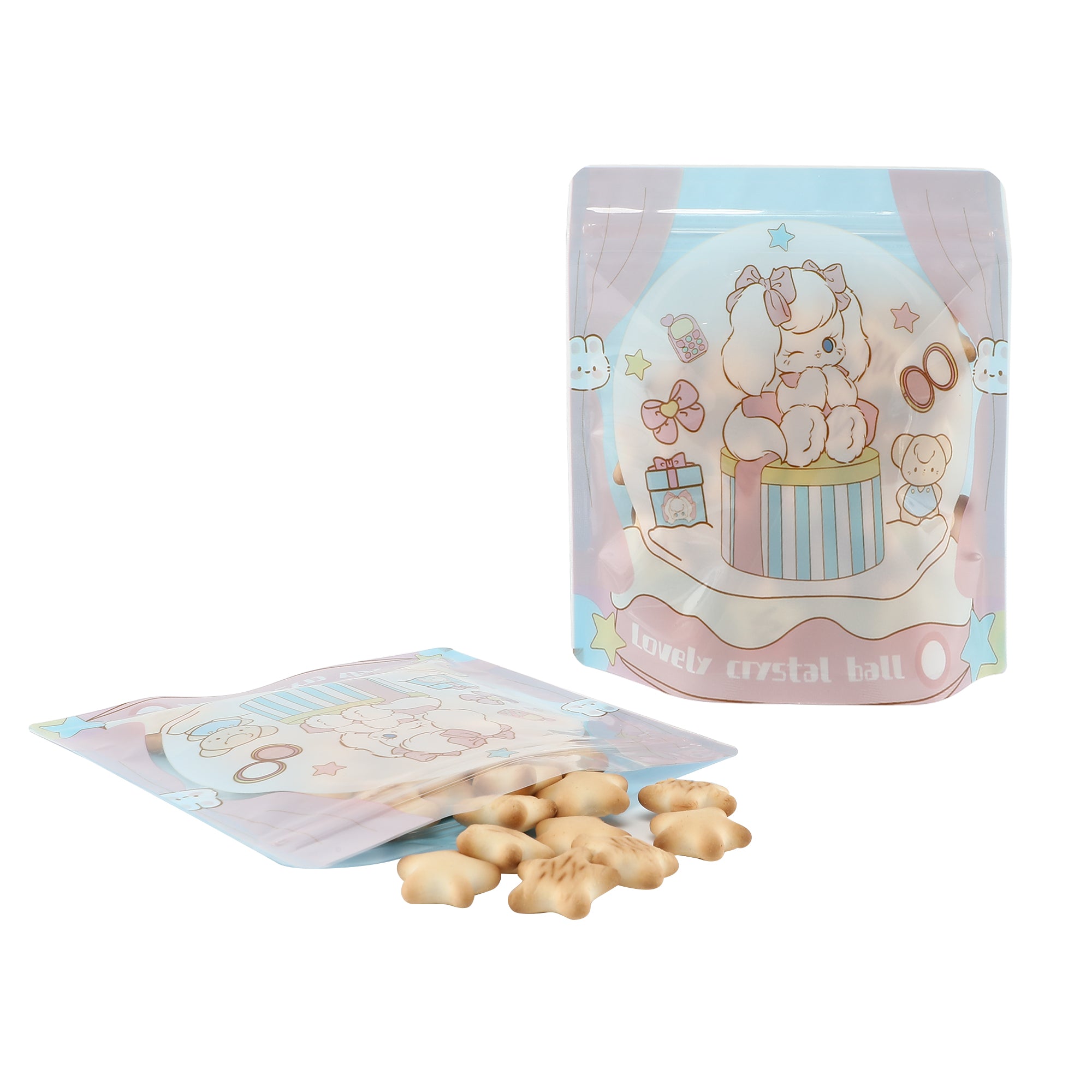 Cute Rabbit Designed Glossy Stand Strong® Packaging Bags