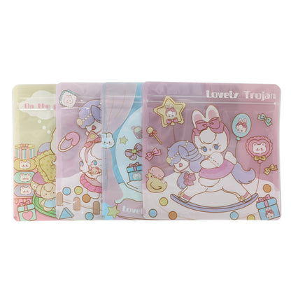 QQ Studio® Cute Rabbit Designed Glossy QuickQlick® Packaging Bags