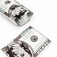QQ Studio® Green Hundred Bill Design Metallic Foil QuickQlick Bags
