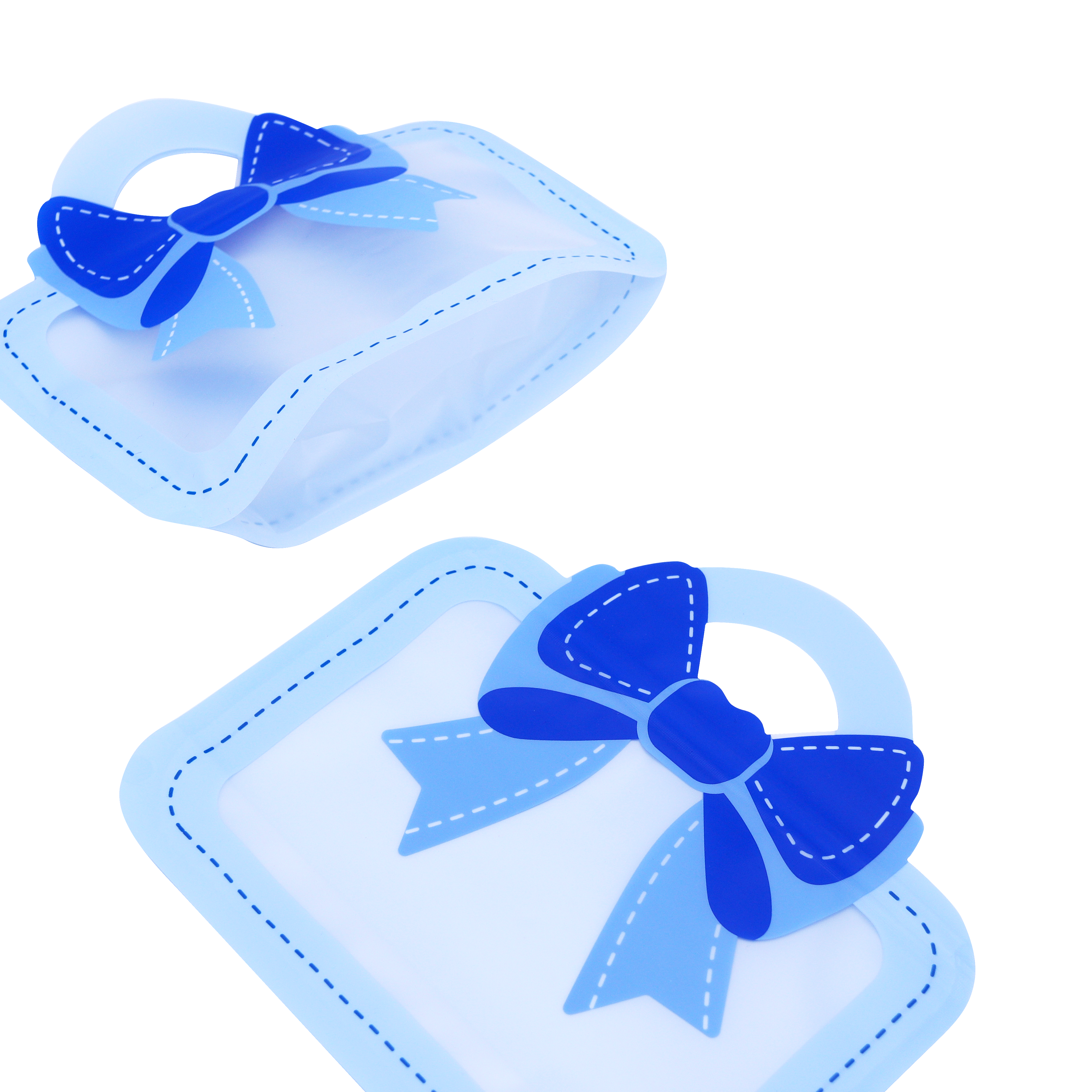 Handbag Designed Glossy Stand Strong® Bags with Clear Window