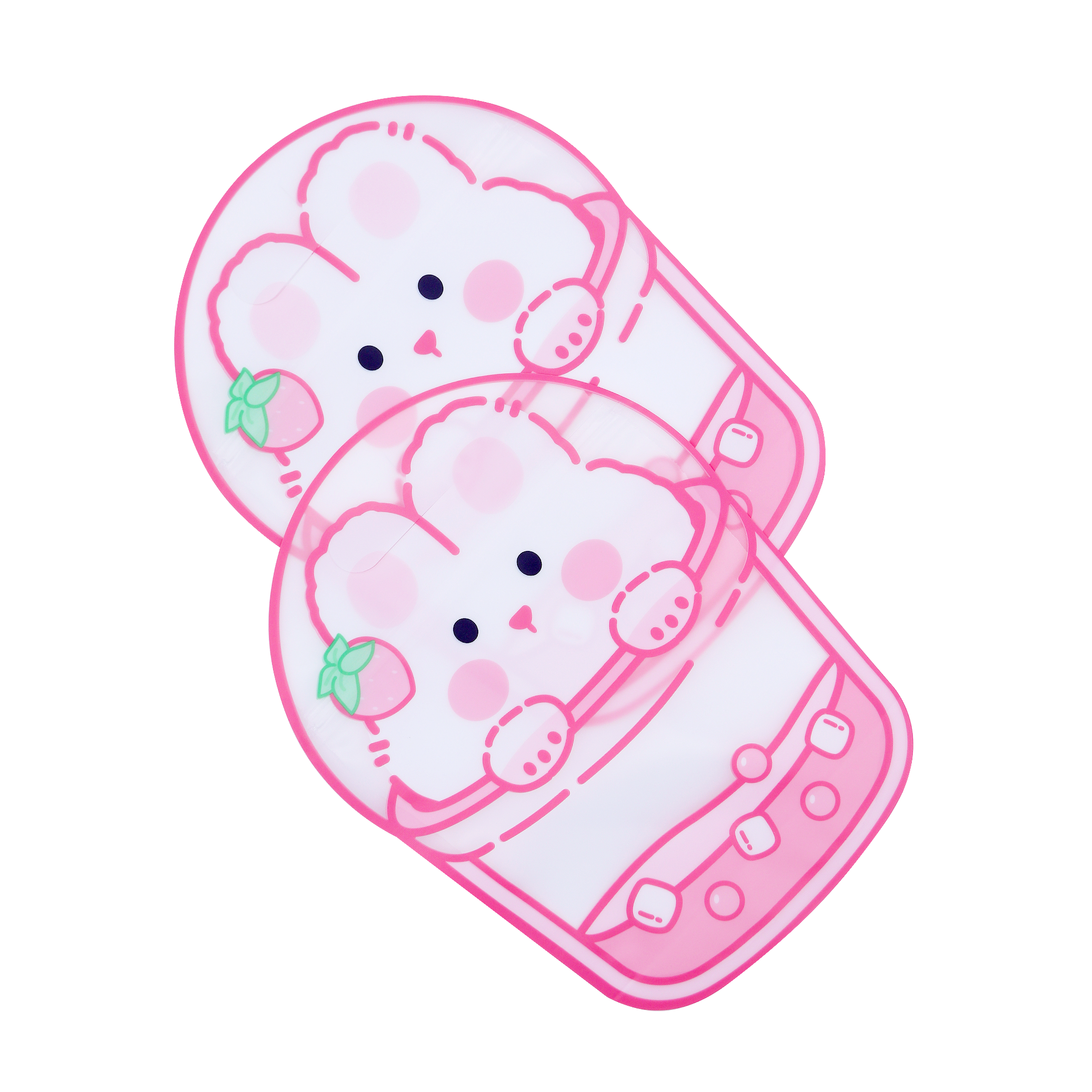 Dragon, Cat, Duckling, Rabbit Print Designs Polyethylene Stand Strong® Bags with Carrying Handle