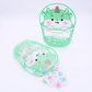 QQ Studio® Dragon, Cat, Duckling, Rabbit Print Designs Polyethylene Stand Strong® Bags with Carrying Handle