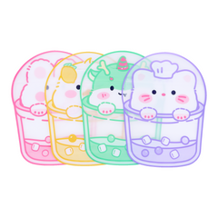 Dragon, Cat, Duckling, Rabbit Print Designs Polyethylene Stand Strong® Bags with Carrying Handle