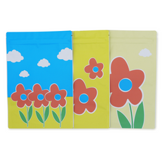 Flower Garden Designs Metallized Mylar Stand Strong® Bags