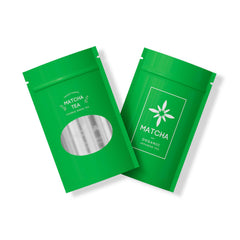 Customizable Glossy Round Window Plastic and Mylar Stand Up Zipper Seal Bags (Basic Printing)