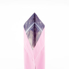 Matte Shimmering Blush Pink Frosted Window Mylar Stand Strong® Bags