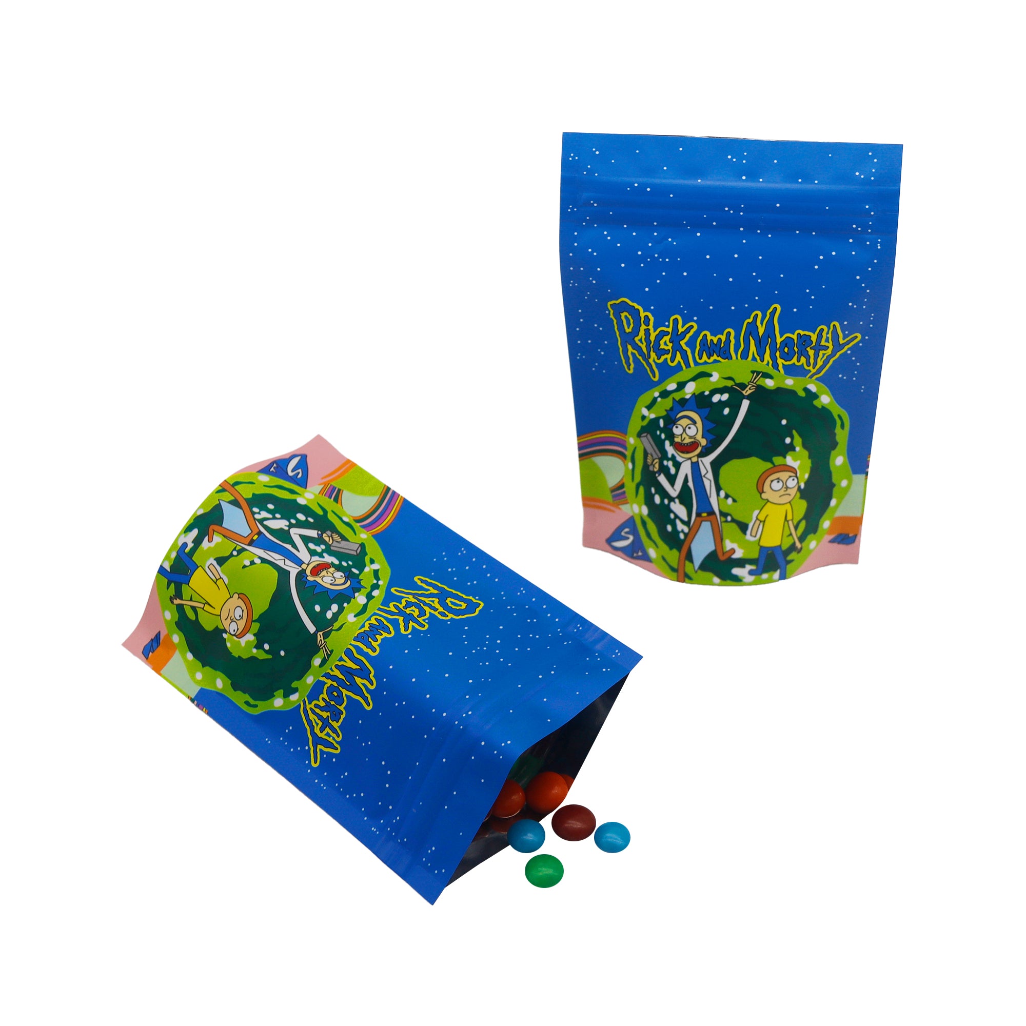 Cartoon Character Smell Proof Metallized Foil Stand Strong® Bags