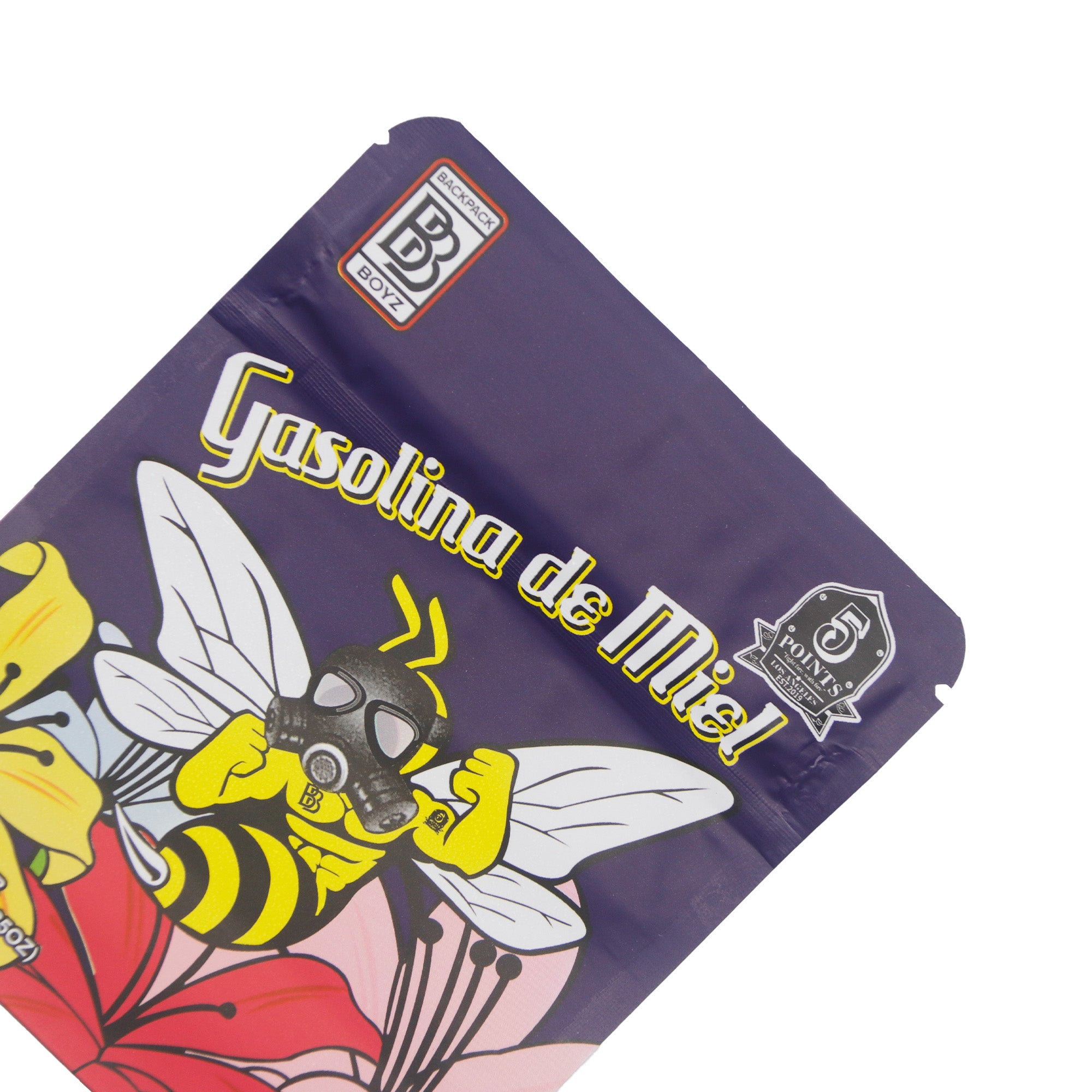 Matte Designed Fuel Design Smell Proof Metallic Foil Stand Strong® Bags