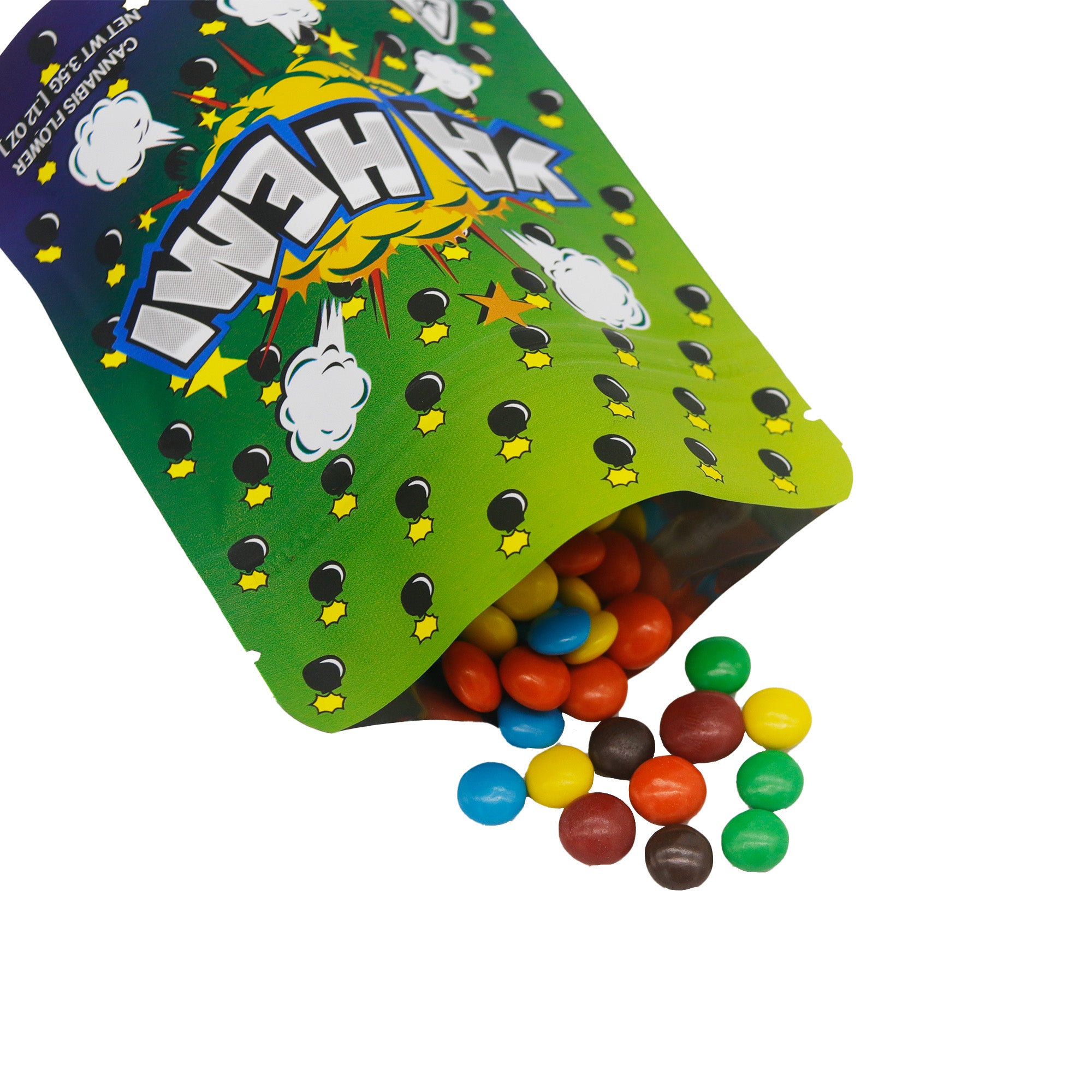 Smooth Matte Design Smell Proof Metallic Foil Stand Strong® Bags