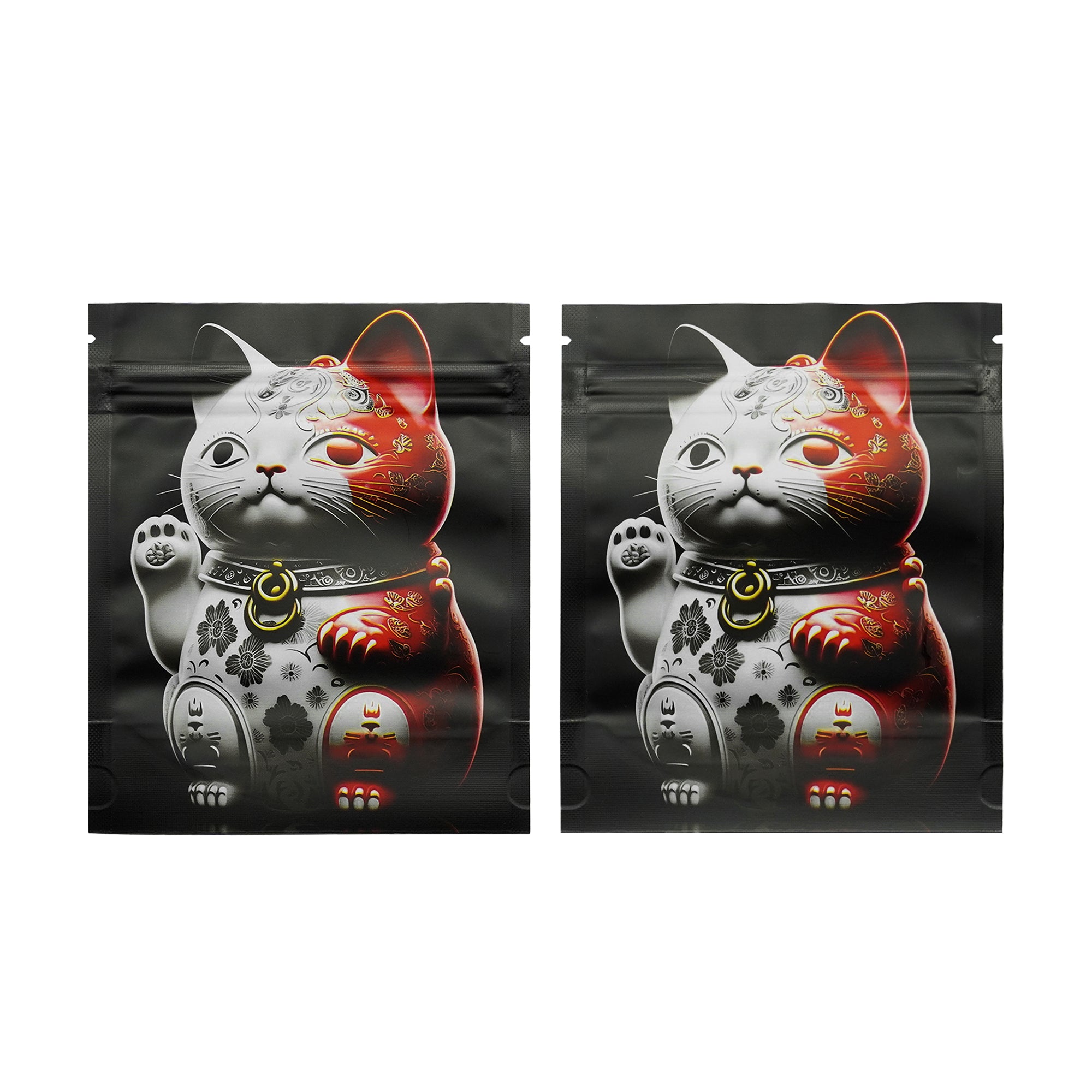 Matte Assorted Mystic Design Smell Proof Mylar Foil Stand Strong® Bags
