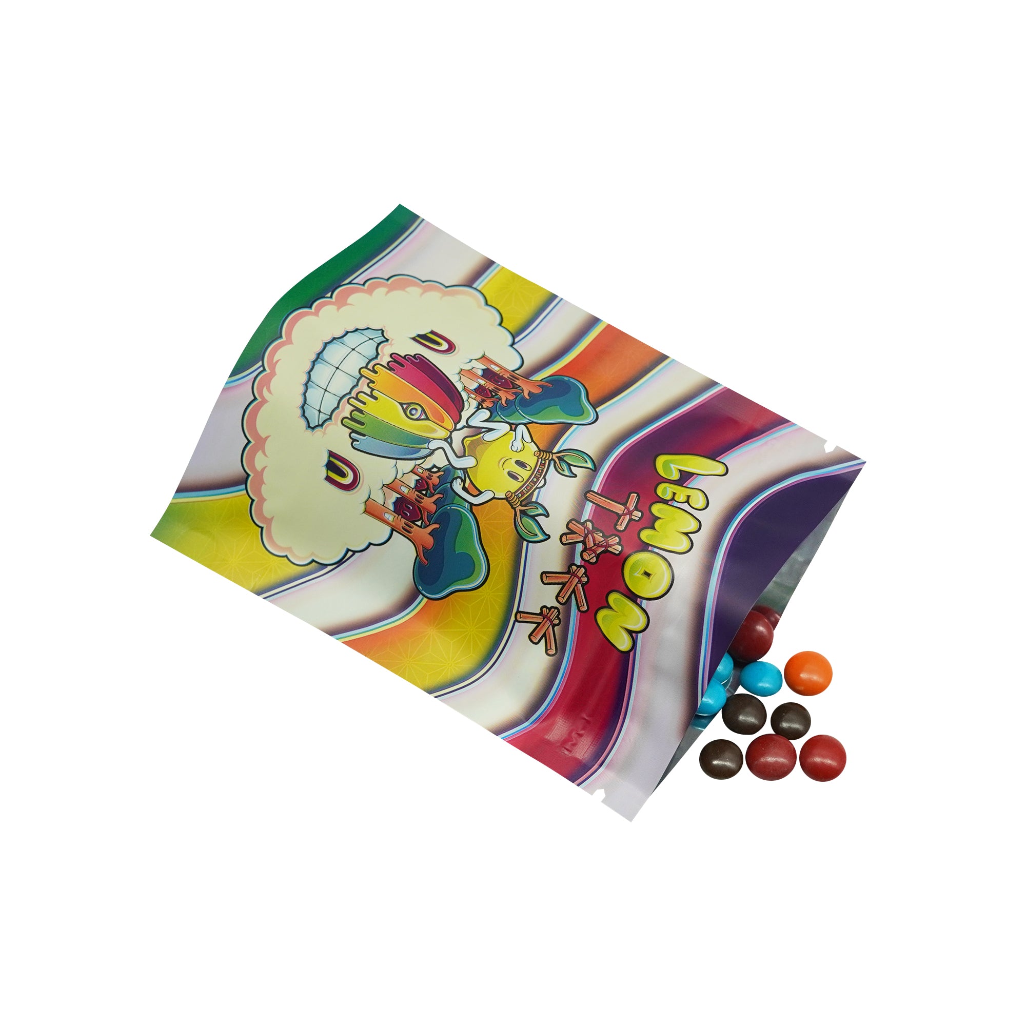 Matte Assorted Mystic Design Smell Proof Mylar Foil Stand Strong® Bags