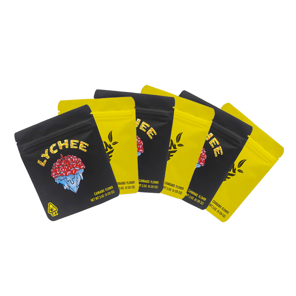 Fruit Flavor Designed Smell Proof Metallized Foil Stand Strong® Bags