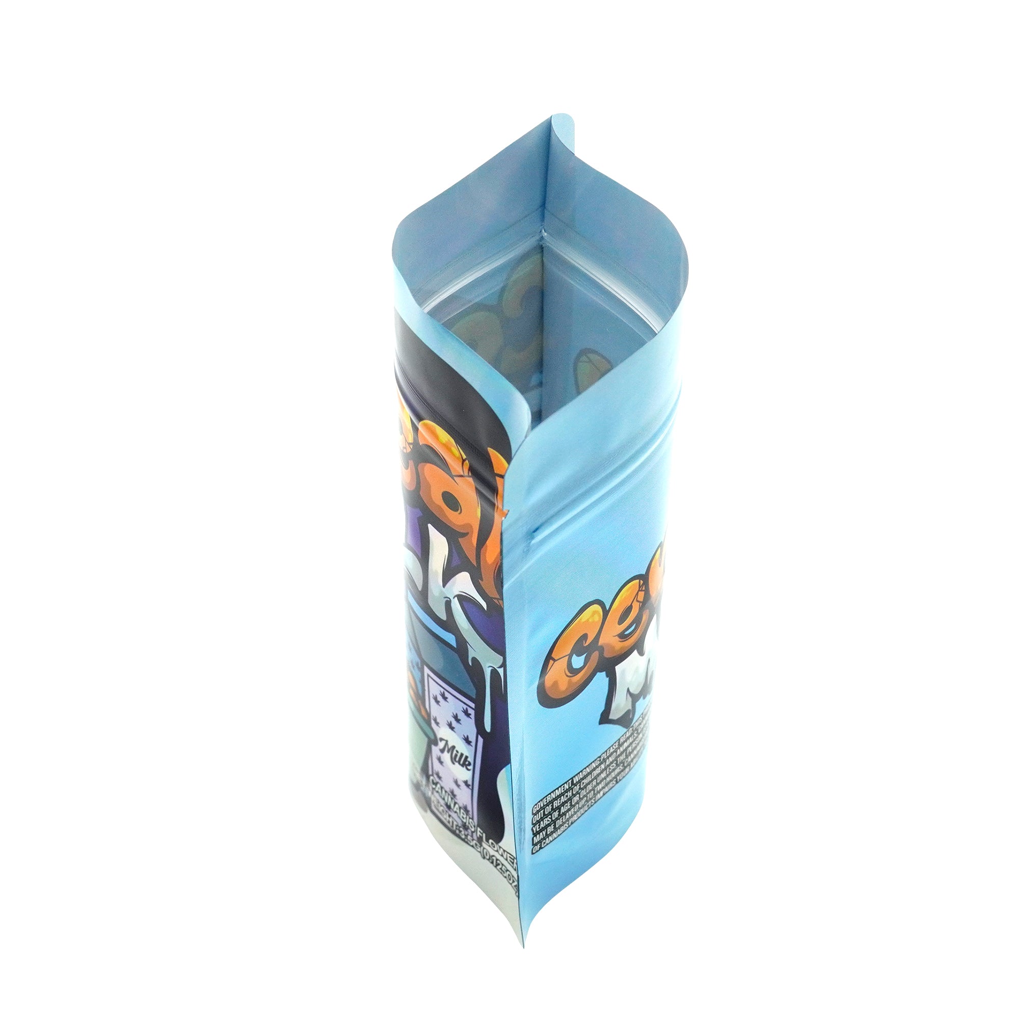 Holographic Street Flavorz Designed Smell Proof Mylar Foil Stand Strong® Bags