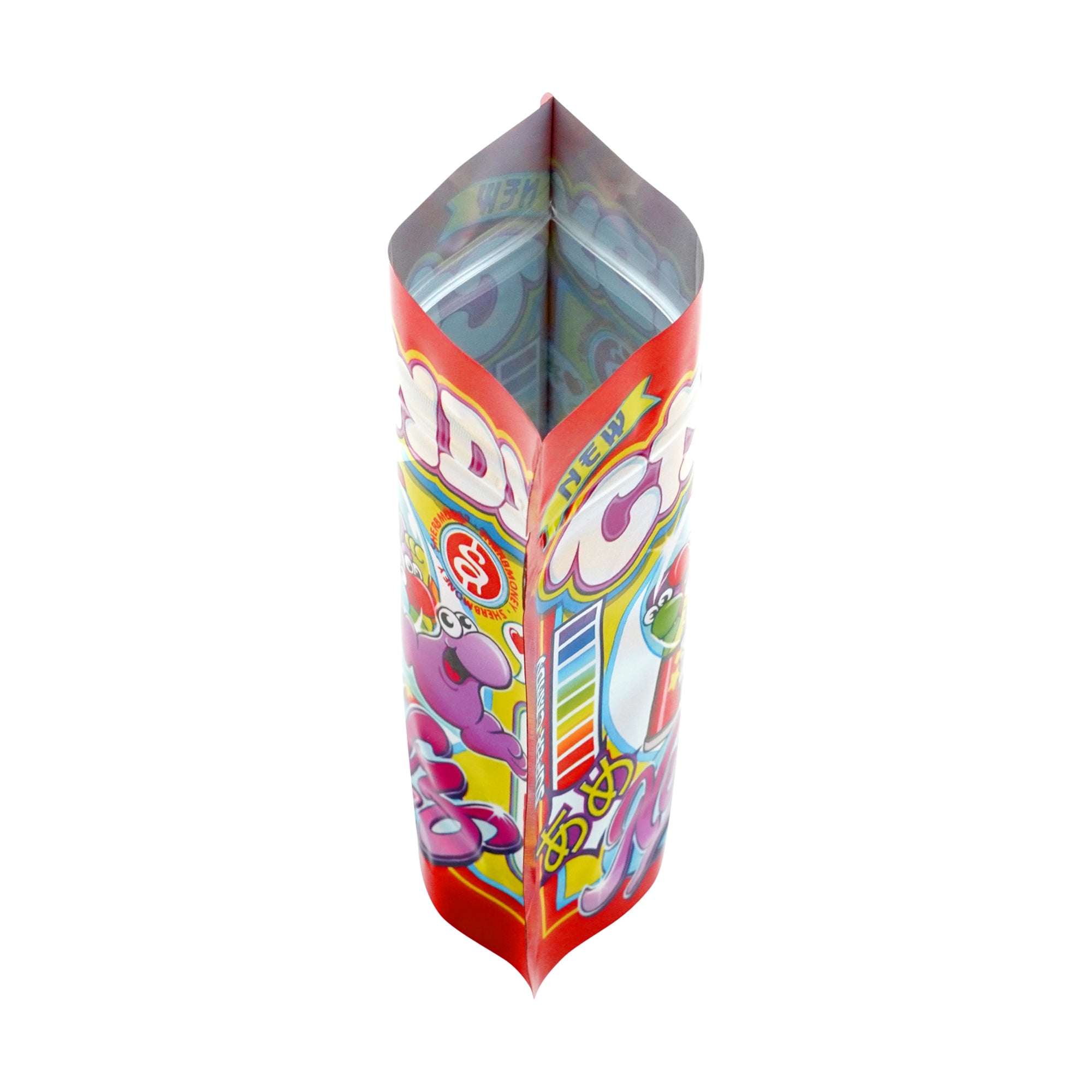 Holographic Pop Smoke Designed Smell Proof Mylar Foil Stand Strong® Bags
