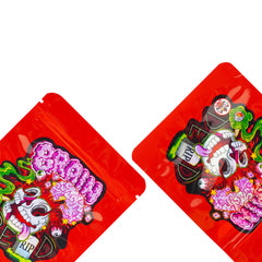 Holographic Cartoon Amination Designed Smell Proof Mylar Foil Stand Strong® Bags