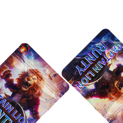 Holographic Beast Designed Smell Proof Mylar Foil Stand Strong® Bags