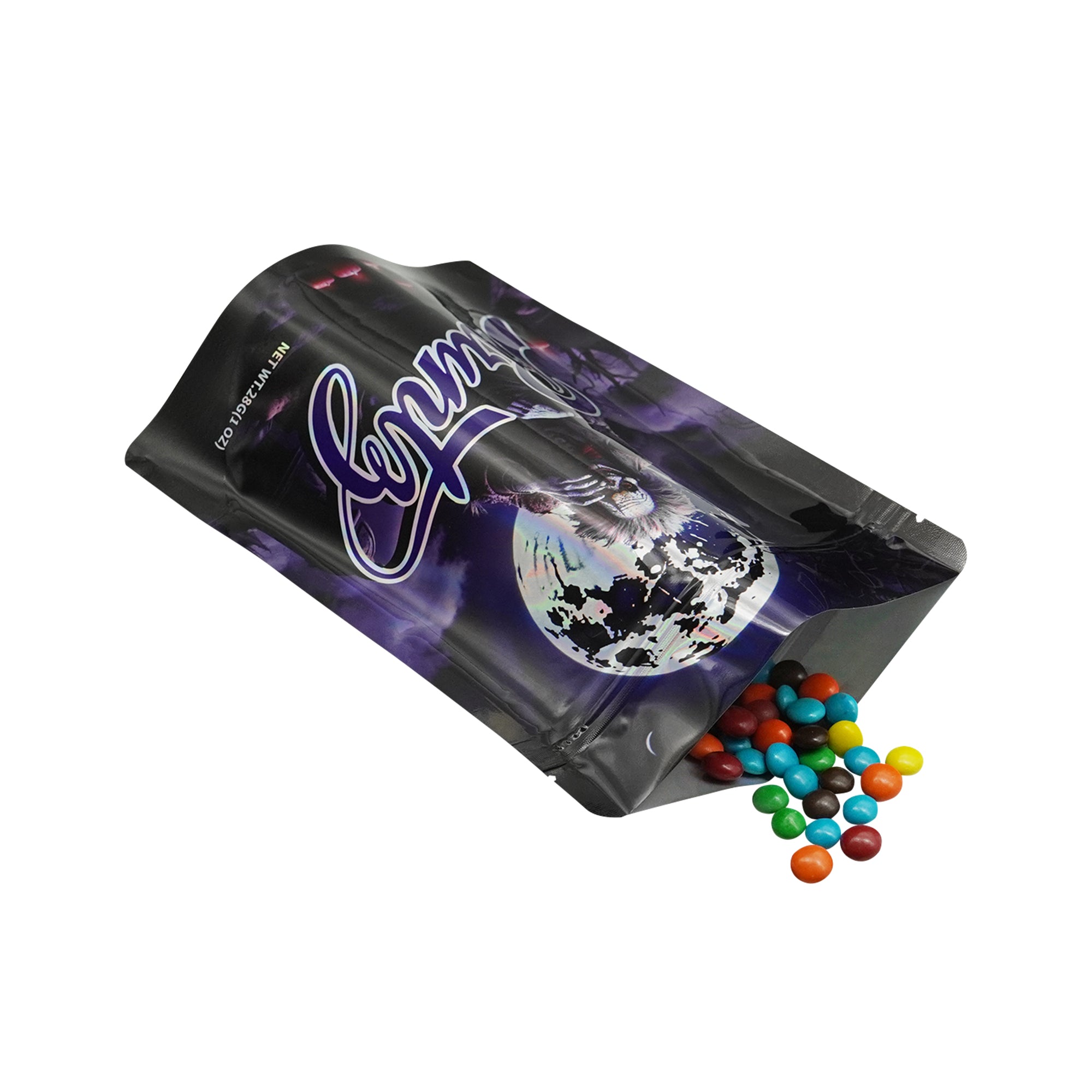 Mixed Holographic Smell Proof Mylar Foil Stand Strong® Bags