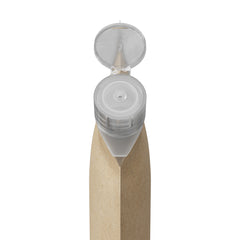 Classic Kraft Brown Stand Pouch with Corner Wide Mouth Flip Top Cap