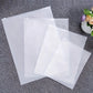 QQ Studio® Cloudy Translucent Poly Plastic Slider Zip Organization Bags