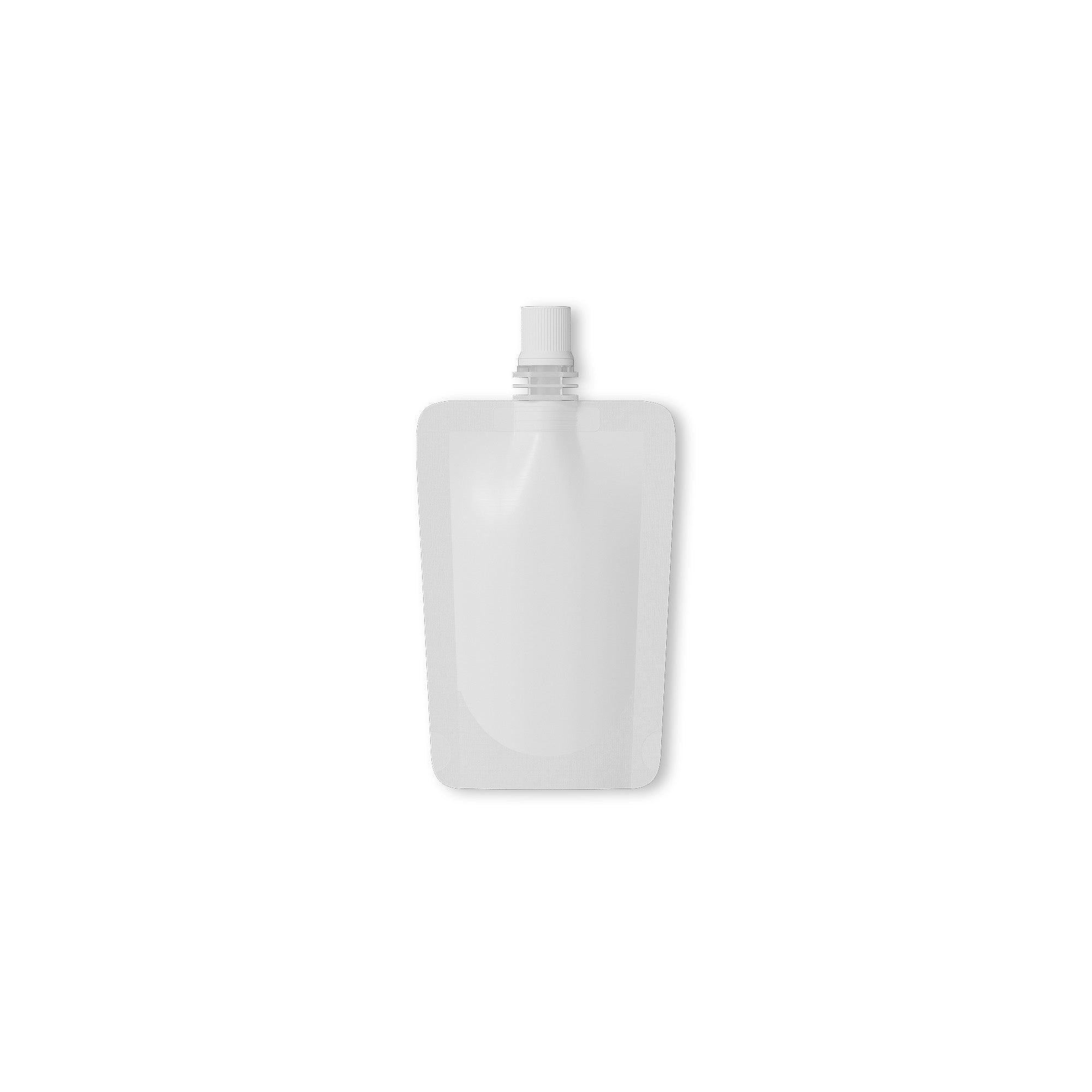 Customizable Matte Aluminum Bottle Pouch with Top Screw Cap Spout (Full Customization)
