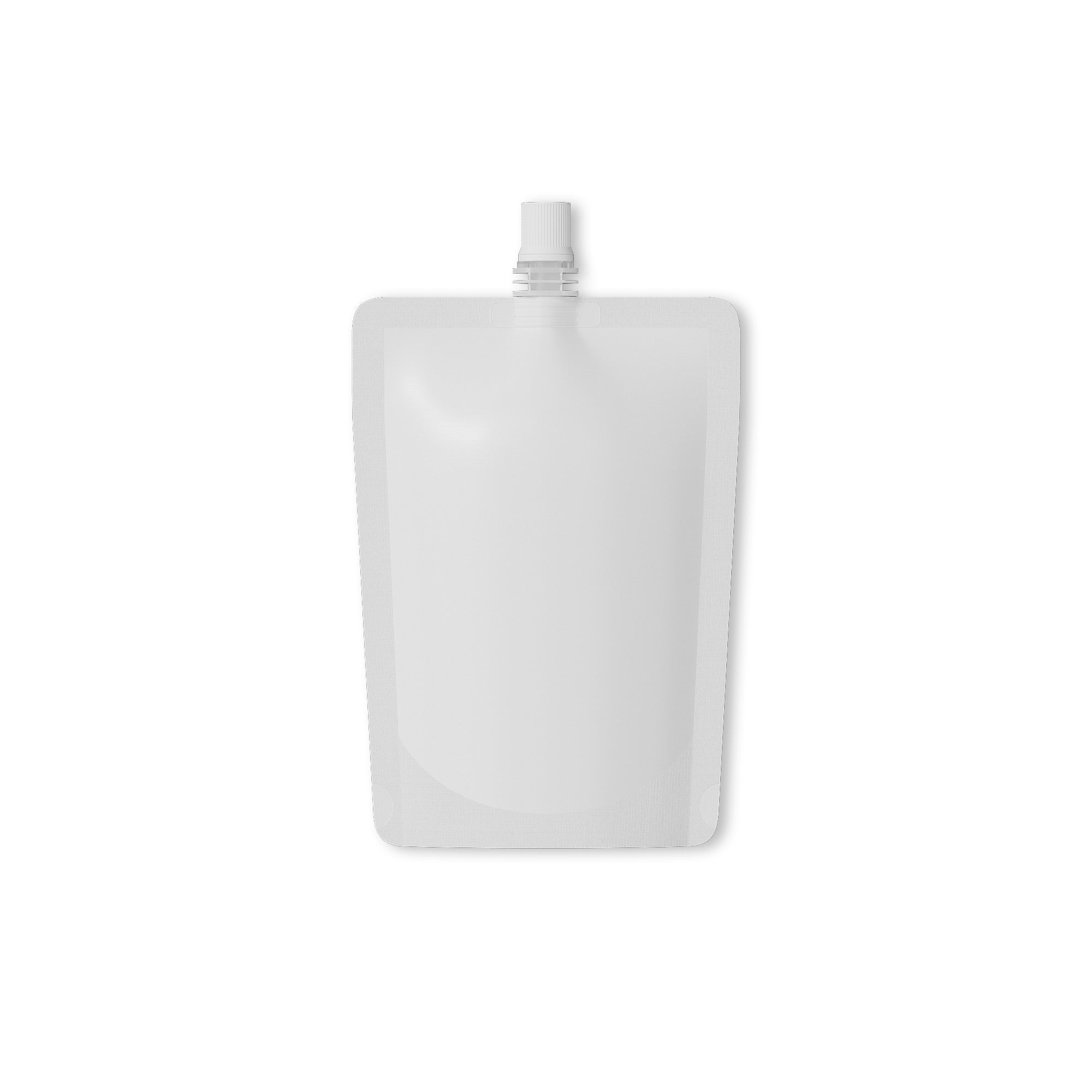 Customizable Matte Aluminum Bottle Pouch with Top Screw Cap Spout (Full Customization)