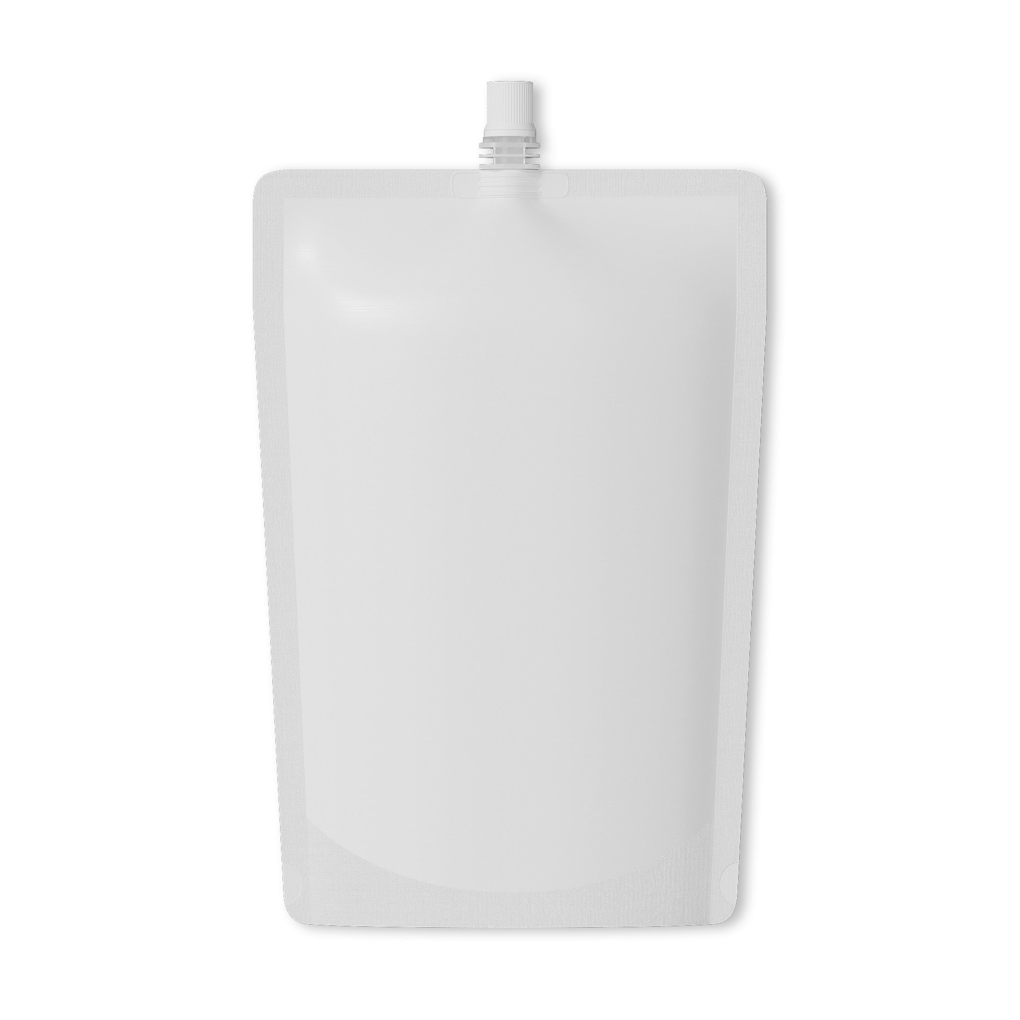 Customizable Matte Aluminum Bottle Pouch with Top Screw Cap Spout (Full Customization)