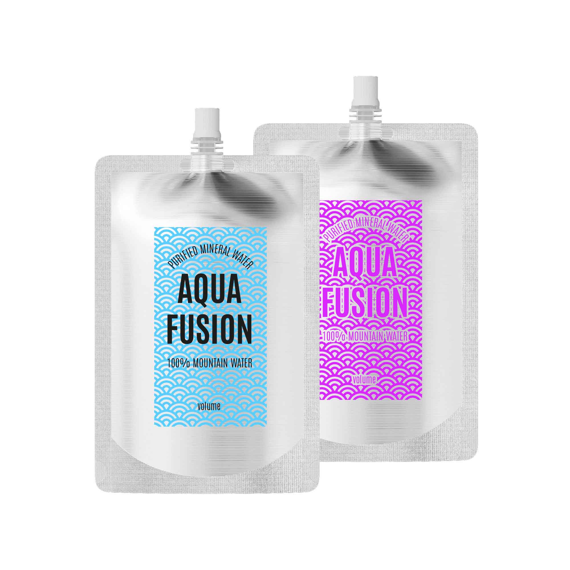 Customizable Matte Aluminum Bottle Pouch with Top Screw Cap Spout (Basic Printing)