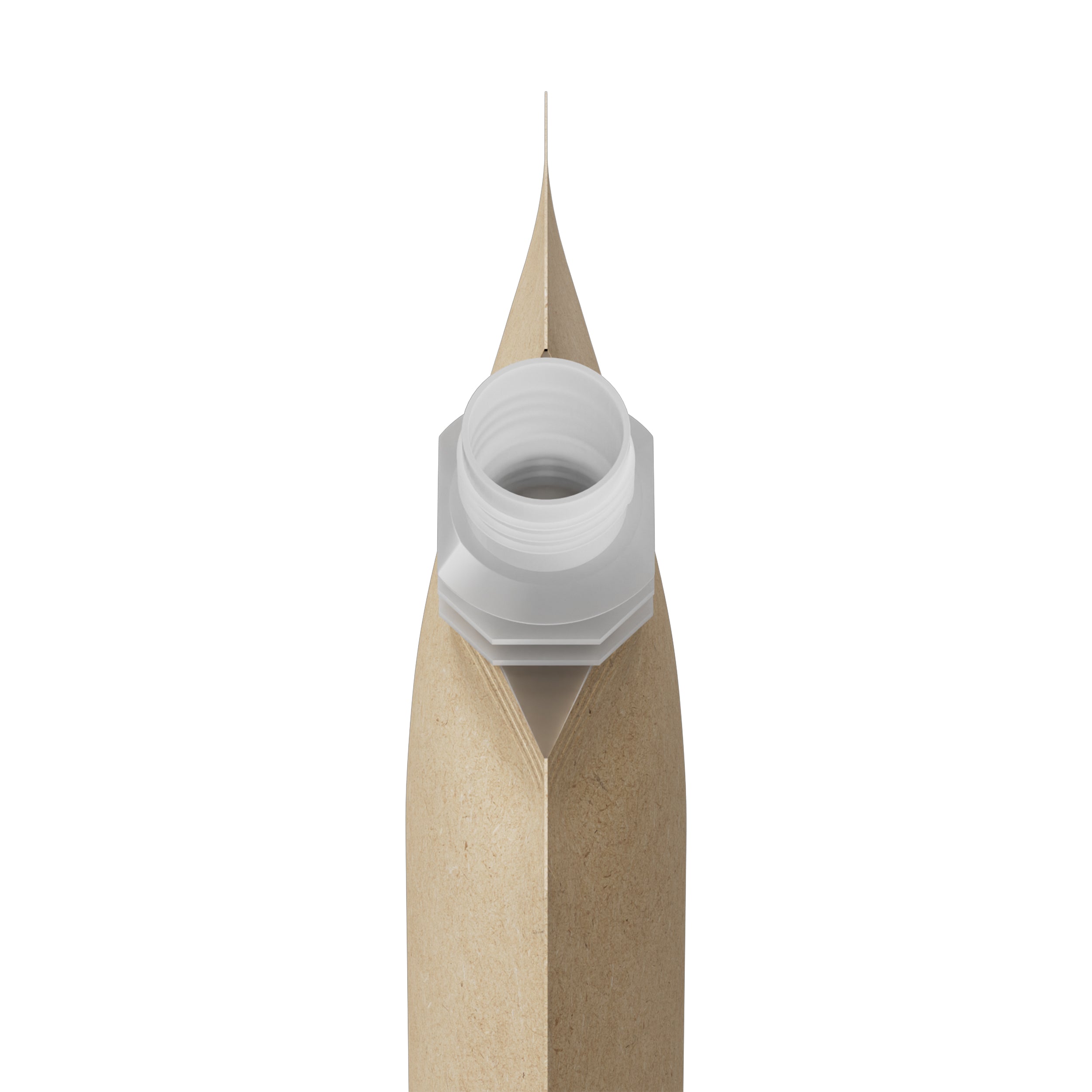 Classic Kraft Brown Stand Pouch with Corner Wide Mouth Twist Cap