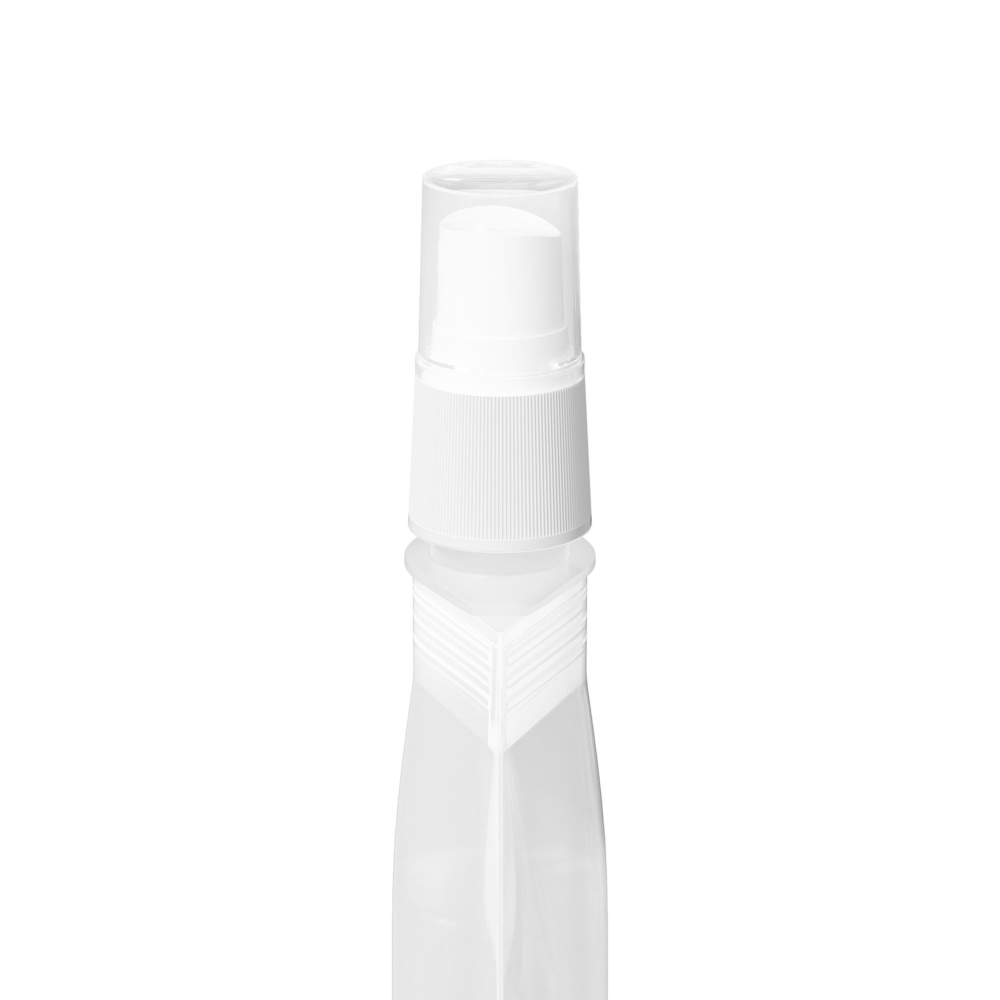 Frosted Translucent Stand Pouch with Top Wide Mouth Fine Mist Sprayers Cap