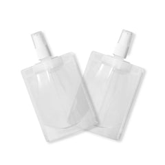 Customizable Frosted Translucent Beauty Packaging with Top Wide Mouth Serum Pump (Basic Printing)