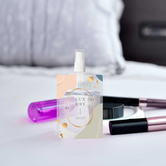 Customizable Frosted Translucent Stand Pouch with Top Wide Mouth Serum Pump (Full Customization)