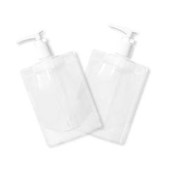 Customizable Frosted Translucent Beauty Stand Pouch Dispenser (Basic Printing)