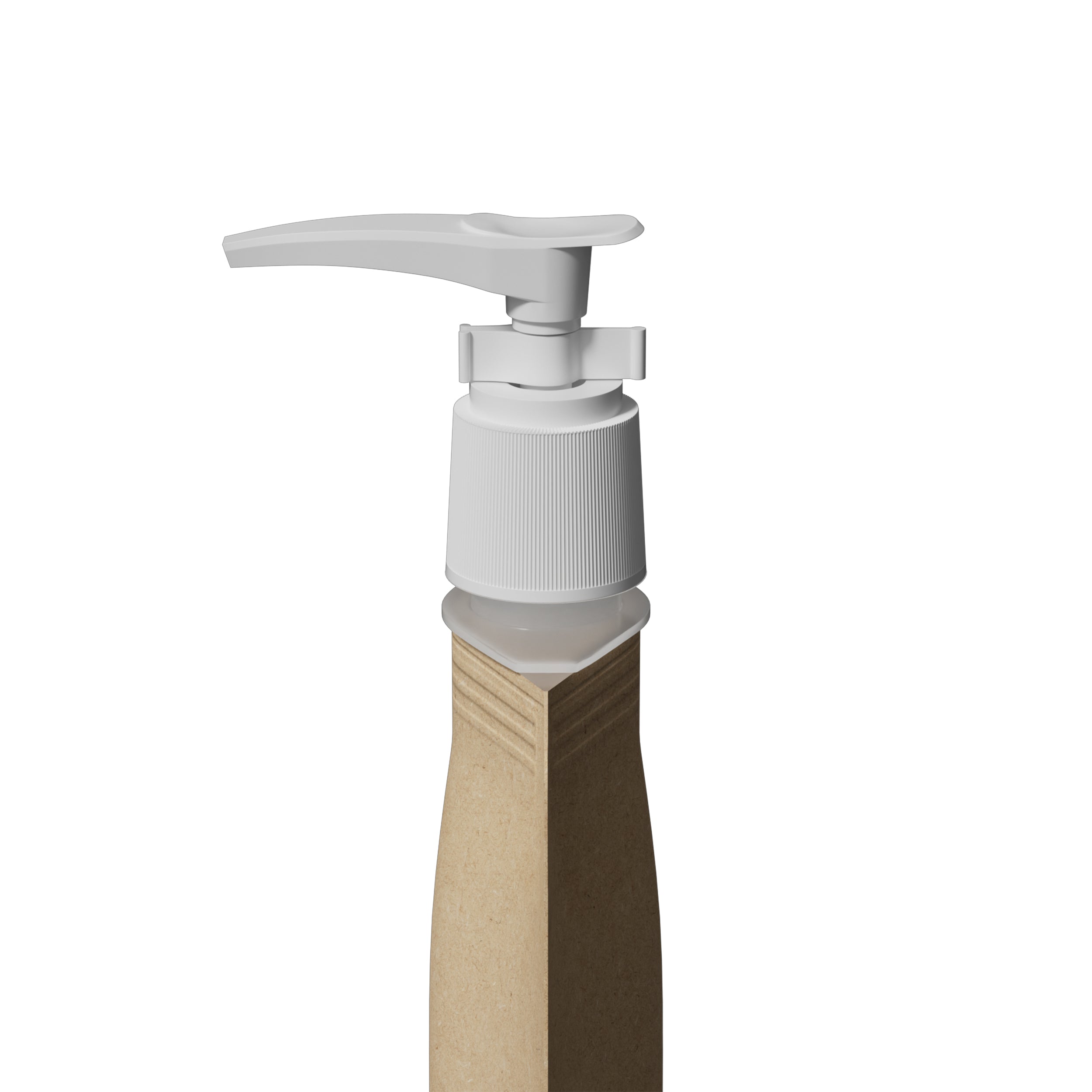 Classic Kraft Brown Stand Pouch with Top Wide Mouth Pump Dispenser