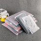 QQ Studio® Cloudy Translucent Poly Plastic Slider Zip Organization Bags