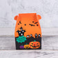 Halloween Designed Cardboard Treat Boxes with Handle