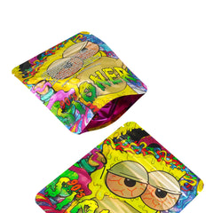 Holographic 90s Cartoon Smell Proof Metallized Foil Stand Strong® Bags
